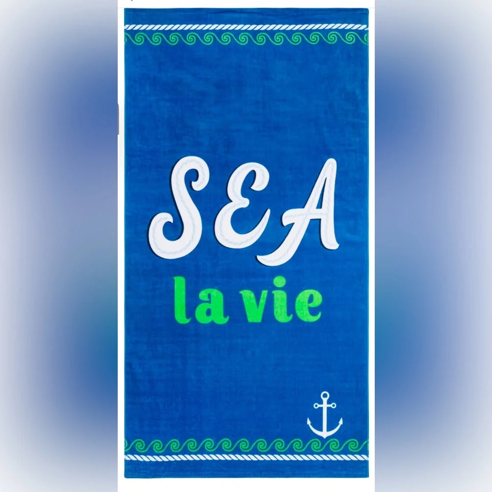 New wTags Sea La’ Vie Beach Towel have3 to sell